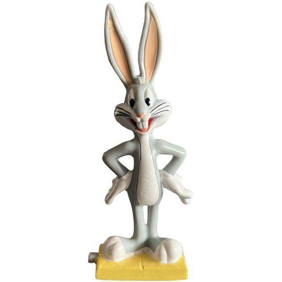 Vintage Looney Tunes Bug Bunny 3.5” PVC Mini Figure #1 of‎ 5, Warner Bros 80s - Picture 1 of 6